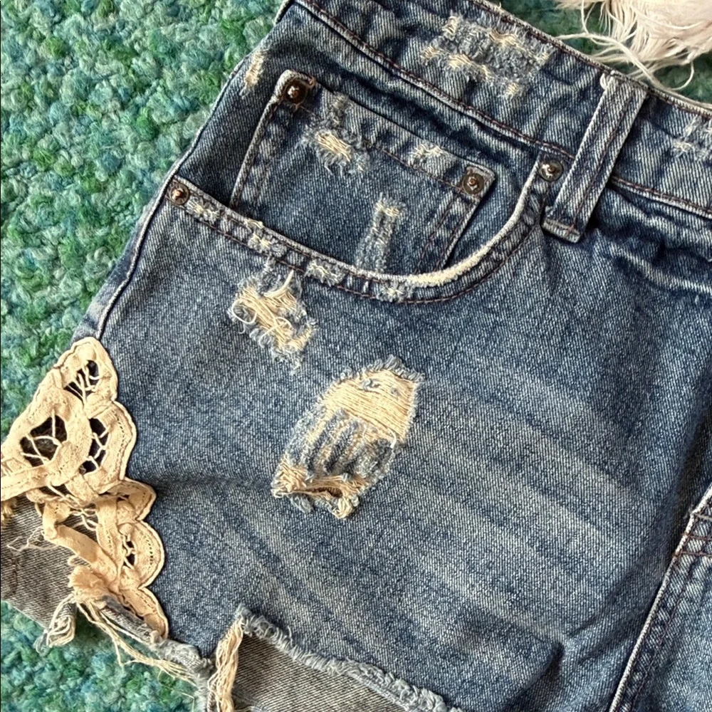 Set of 2 Free People Denim Shorts